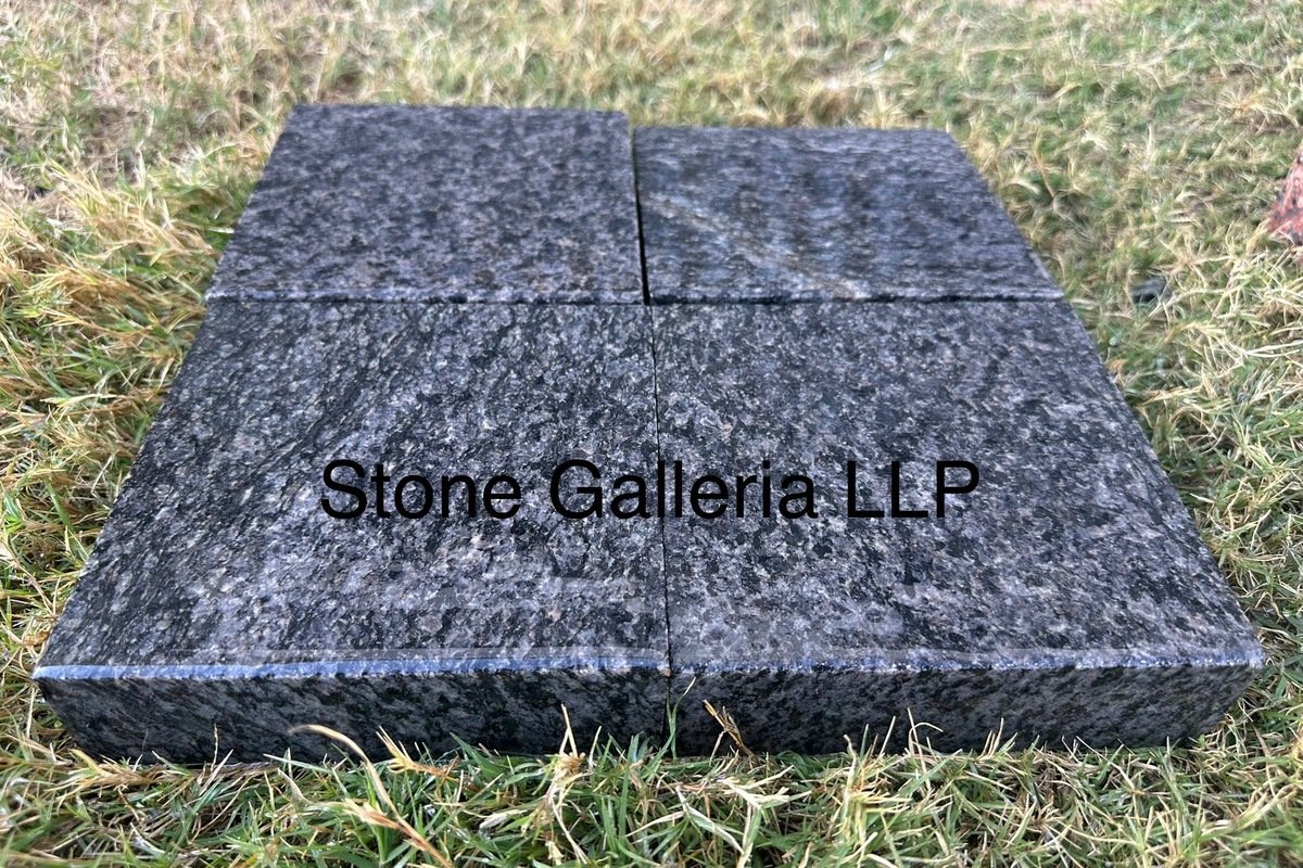 Black Granite Cobblestone
